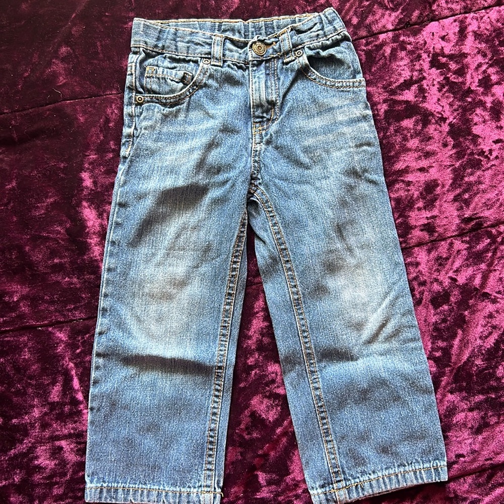 Adjustable waist jean